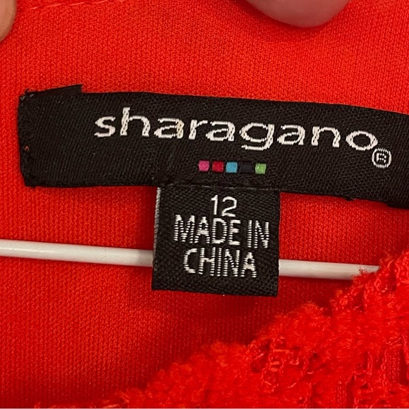 Sharagano dress, size 12. Super flattering. - Picture 2 of 4